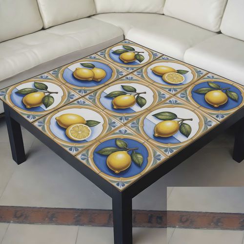 Porcelain table top - 208997 - Tempera Art Design - commercial / multi-color
