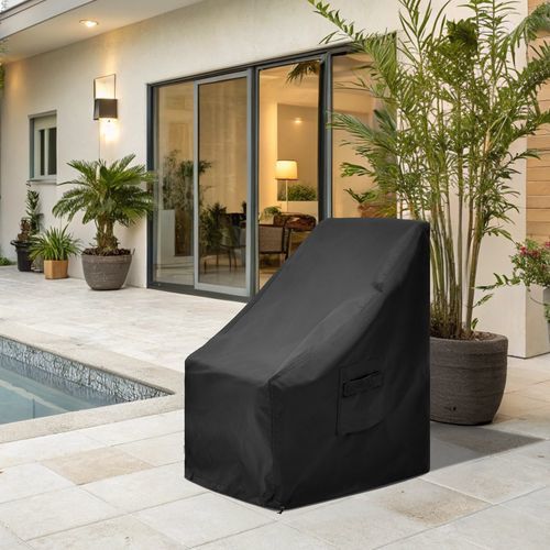 Chair protective cover - HIGH-BACK CUSTOM - Covers & All - polyester / fabric / waterproof