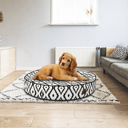Polyurethane dog bed - Covers & All - polyester / polyester fiber / acrylic fabric