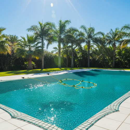 Slatted swimming pool cover - SAFETY NET - RECTANGLE - Covers & All - security / custom-made / removable