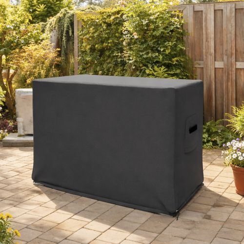 Table protective cover - STATIONARY CONSOLE CUSTOM - Covers & All - polyester / PVC / fabric