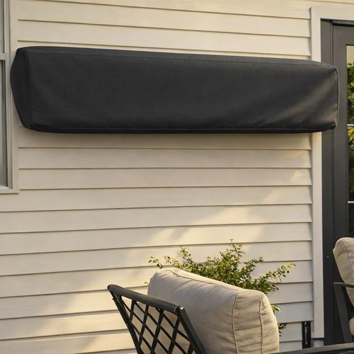 Patio heater protective cover - ELECTRIC INFRARED WALL-MOUNTED CUSTOM - Covers & All - polyester / PVC / polyurethane
