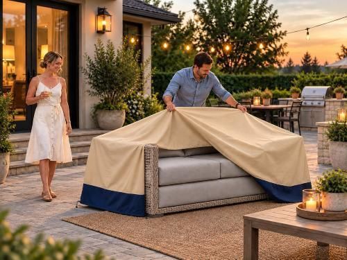 sofa protective cover - Covers & All