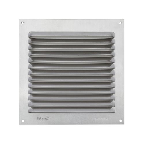 Aluminum ventilation grill - 5600927429578 - Nortuflex - rectangular / square / exterior
