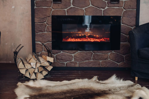 Wood-burning fireplace - 654123 - Infiniglass - built-in / integrated / closed hearth
