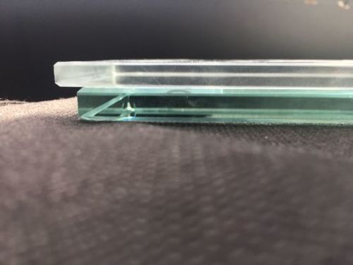 Float glass panel - verre float - Infiniglass - ultra-clear / transparent / for joinery