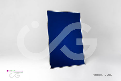 Wall-mounted mirror - verre argent&eacute; - Infiniglass - not specified / blue / bronze look