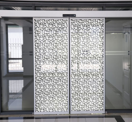 Window decorative film - ORGANIQUE ALVÉOLÉ - Infiniglass - for facades / for partition wall / for glass