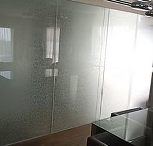 Acoustic glass panel - Infiniglass - bulletproof / safety / burglar-proof