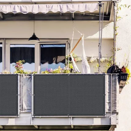 Contemporary screen - Zhejiang Hengfeng Shanding Products Co., Ltd. - in polyester mesh / commercial / for outdoor use