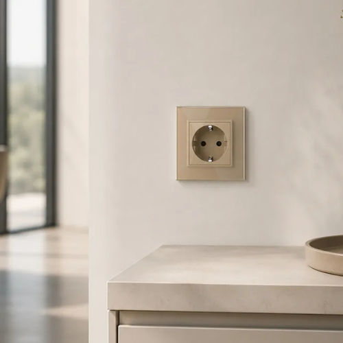 Power socket - PP-EU-14B - LightON - electric / wall-mounted / built-in