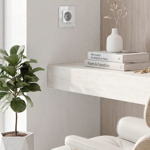 Power socket - FR-11 - LightON - wall-mounted / flush / contemporary