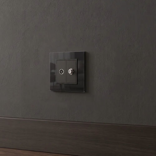 Multimedia socket - SAT-12 - LightON - satellite / TV / SAT