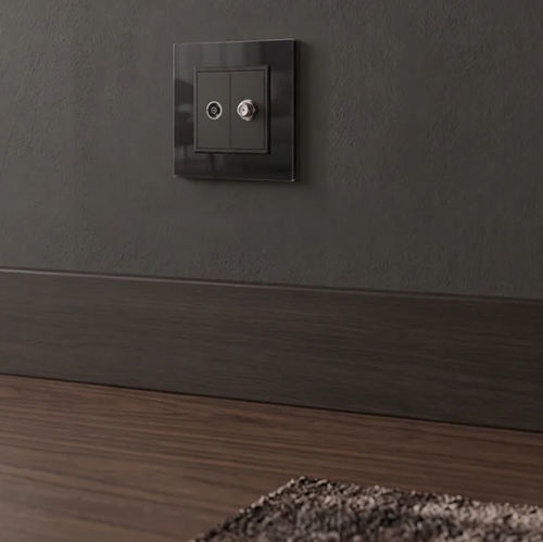 TV socket - TV-12 - LightON - multimedia / wall-mounted / flush