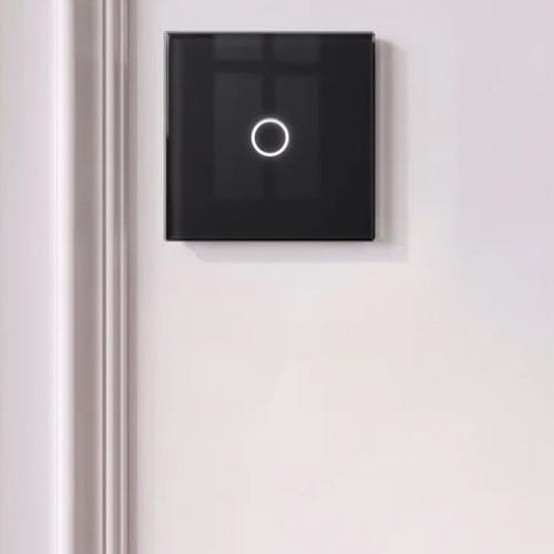 Light switch - PP-T01-A12B - LightON - touch / recessed / tempered glass facing