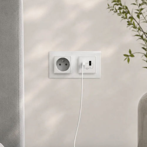 Multimedia electrical socket holder - A-SR/SR-11B - LightON