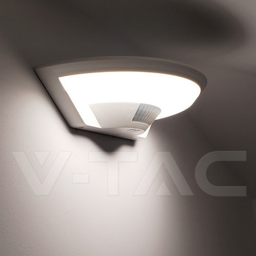 Contemporary wall light - 234216 - V-TAC - for facade / PC / semicircular