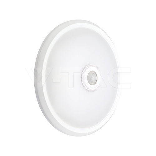 Contemporary ceiling light - 234186 - V-TAC - round / PC / LED