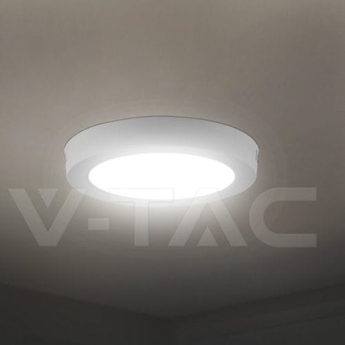 Contemporary ceiling light - 78736 - V-TAC - round / plastic / LED