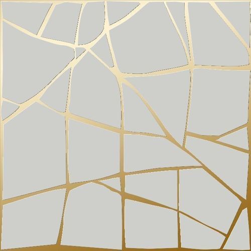 Porcelain tile - Kintsugi - ROCED - reflective / metallized / for indoor use