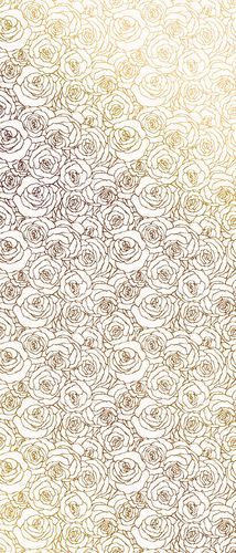 Porcelain tile - Roses Contour - ROCED - printed / metallized / for indoor use