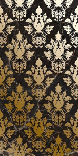 Porcelain tile - Victorian - ROCED - metallized / for indoor use / interior