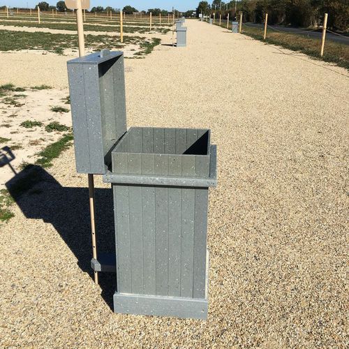 Metal trash can - Urban'Ex - outdoor / recycling / free-standing