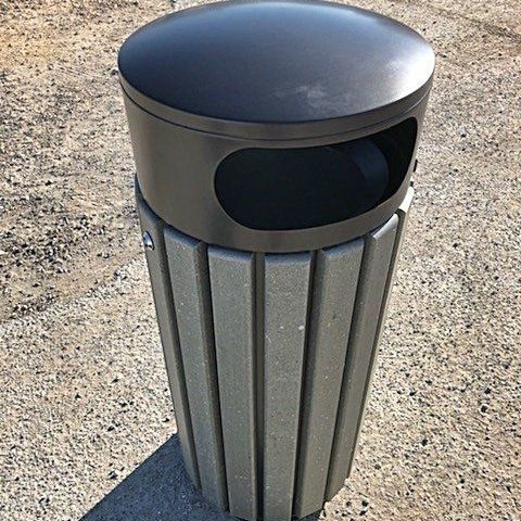 Steel trash can - URBAN - Urban'Ex - outdoor / recycling / for public space