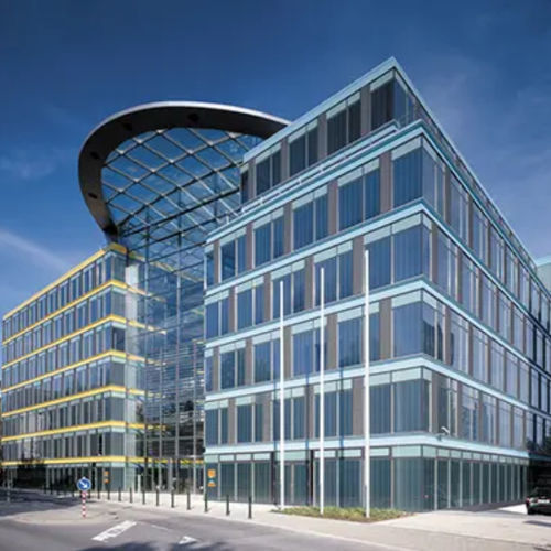 Safety glass panel - EMALIT&reg; EVOLUTION - Saint Gobain Glass France - solar control / laminated / tempered
