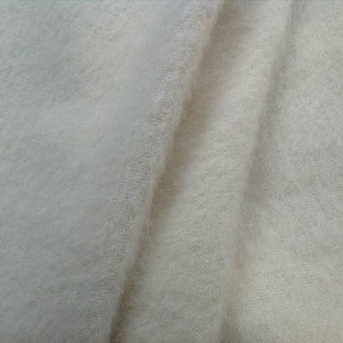 Curtain fabric - DRAMOHAIR - BISSON BRUNEEL - plain / wool / mohair