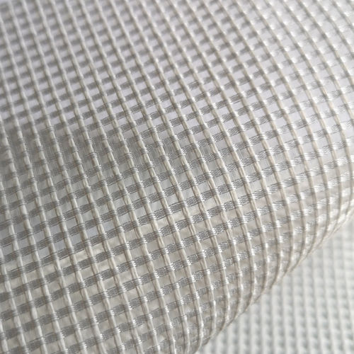 Curtain fabric - MESH - BISSON BRUNEEL - plain / polyethylene / fire ...