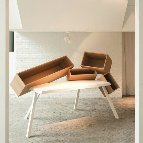 Original Design Desk - Overdose - Bulo - Oak   Mdf   Plywood