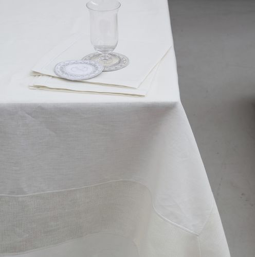 Linen tablecloth - AURORA - C&C MILANO - commercial