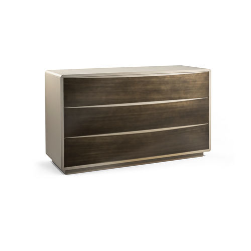 Contemporary chest of drawers - Concetto - CANTORI - metal / wooden / with drawer