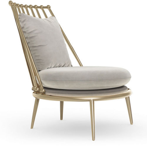 Contemporary armchair - AURORA - CANTORI - leather / foam / Trevira CS®