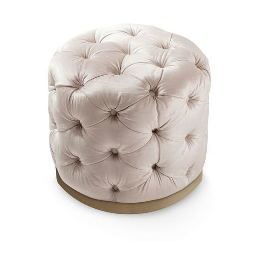 Classic ottoman - GEORGE - CANTORI - fabric / velvet / leather