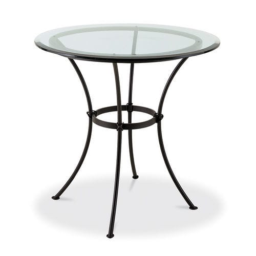 Traditional table - PRADO - CANTORI - iron / glass / iron base