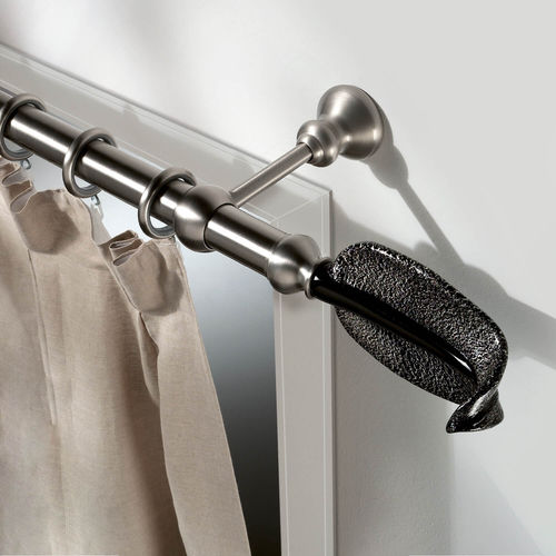 Murano glass curtain rod - CLEOPATRA - CASA VALENTINA - brass / wall-mounted / window