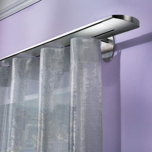 Aluminum curtain rod - SABINA   - CASA VALENTINA - wall-mounted / window