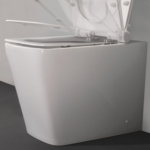 Back to wall WC - FUJI - Ceramica Althea - ceramic / home / rectangular