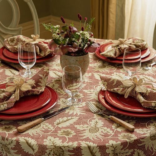 Linen tablecloth - HONEYCOMB  - CHELSEA TEXTILES