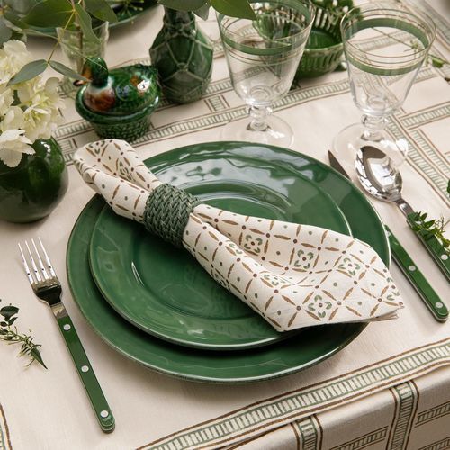 Linen napkin - GARDEN TRELLIS - CHELSEA TEXTILES - geometric pattern / for restaurant / for hotel