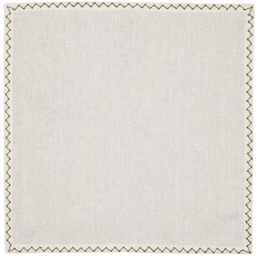 Linen napkin - ZIG-ZAG - CHELSEA TEXTILES - patterned / chevron pattern / for hotel