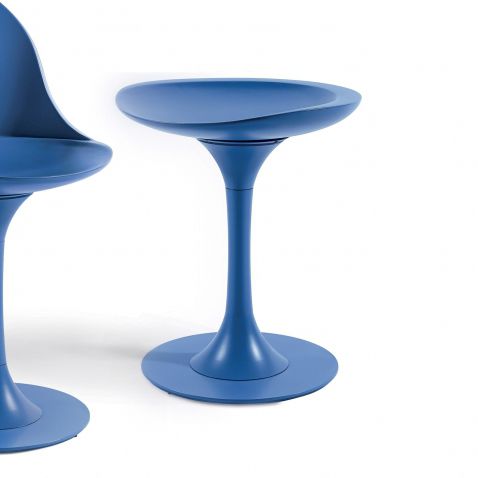 Contemporary side table - TINELLO CR/4918 - CREAZIONI - plastic / round / home