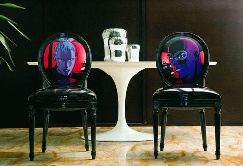 New Baroque design chair - FIAMMETTA CR/608 - CREAZIONI - wooden / home / without armrests