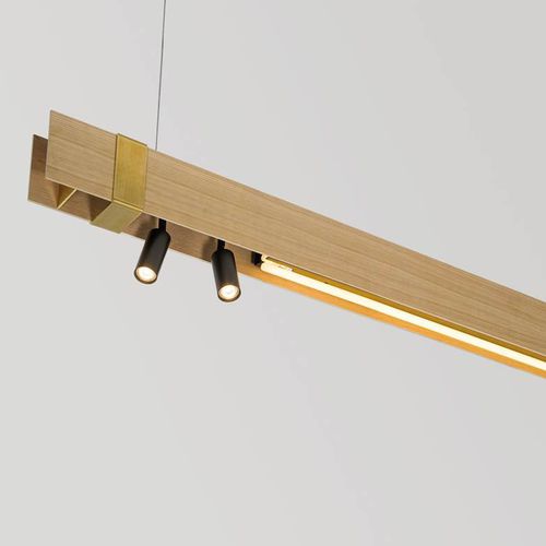 Hanging light fixture - MR BEAM - DARK AT NIGHT NV - LED / linear / rectangular