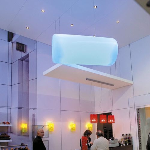 Pendant lamp - D2V2 - DARK AT NIGHT NV - polyethylene / metal / original design
