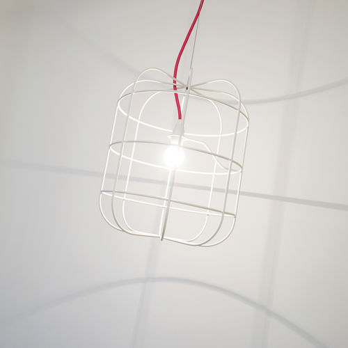 Pendant lamp - LA CAGE - DARK AT NIGHT NV - metal / contemporary / corded