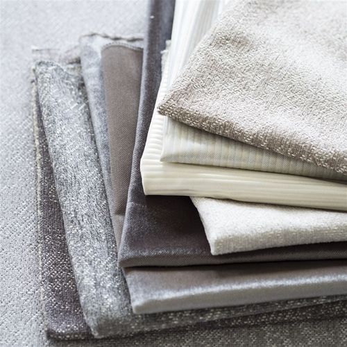 Upholstery fabric - METALLO - DESIGNERS GUILD - plain / velvet