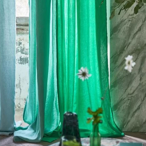 Curtain fabric - VALLOIRE  - DESIGNERS GUILD - plain / linen / washable